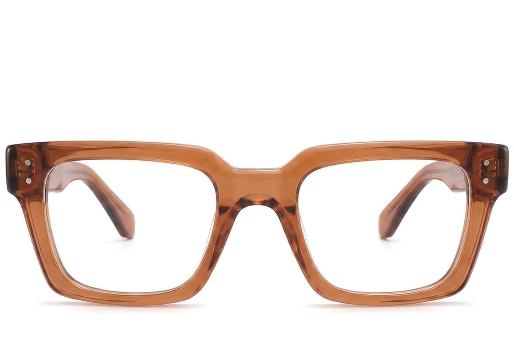 BS2425-1757_Brown_Rectangular_Acetate_Glasses-front