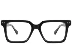 BS2425-1758_Black_Rectangular_Acetate_Glasses-front