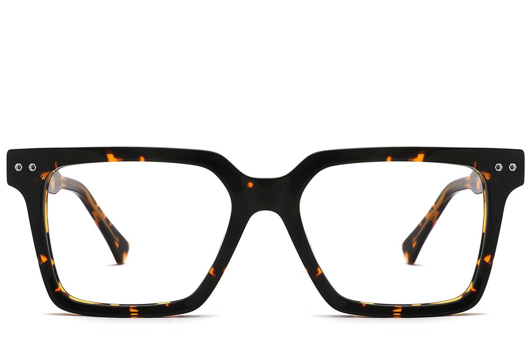 BS2425-1759_Tortoiseshell_Rectangular_Acetate_Glasses_front
