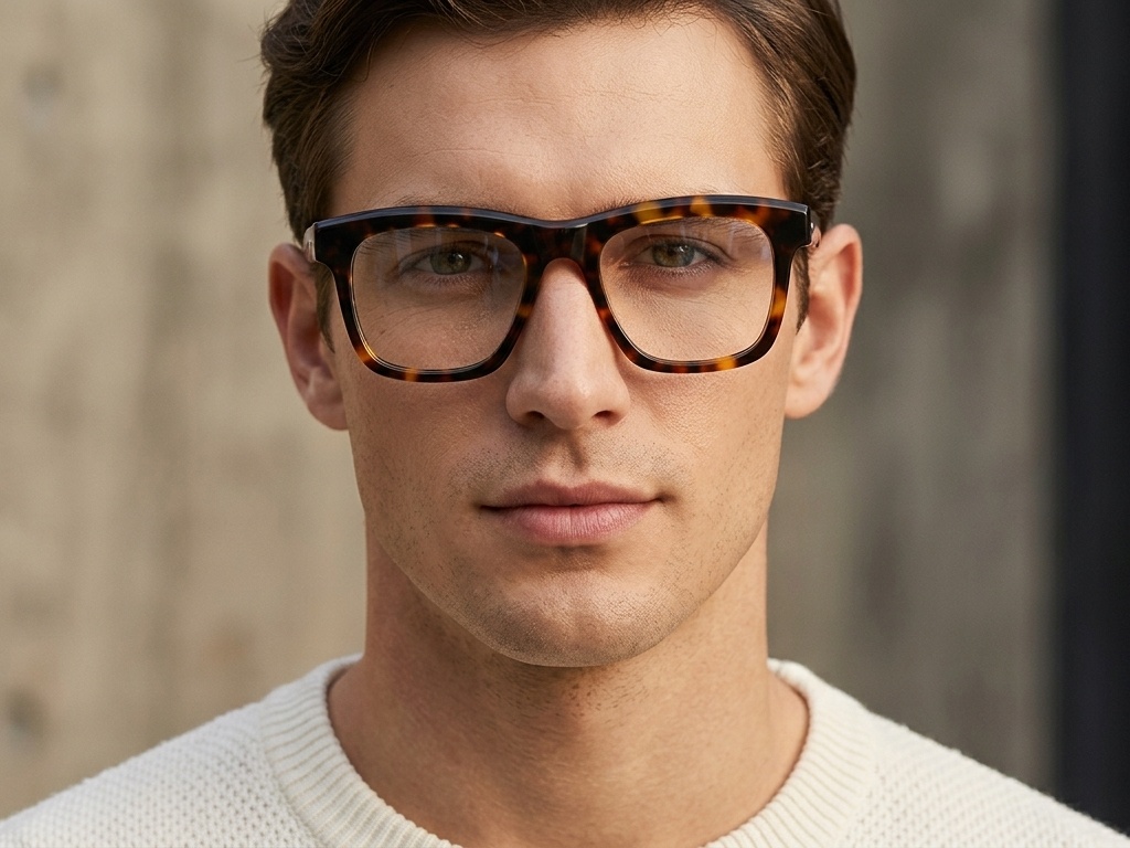 BS2425-1765_Tortoiseshell_Rectangular_Acetate_Glasses-tryon_male