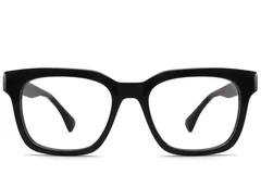 BS2425-1767_Black_Rectangular_Acetate_Glasses_front