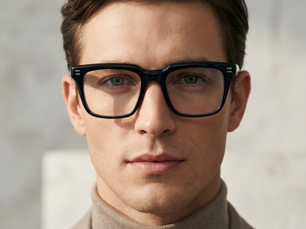 BS2425-1771_Black_Rectangular_Acetate_Glasses-tryon_male