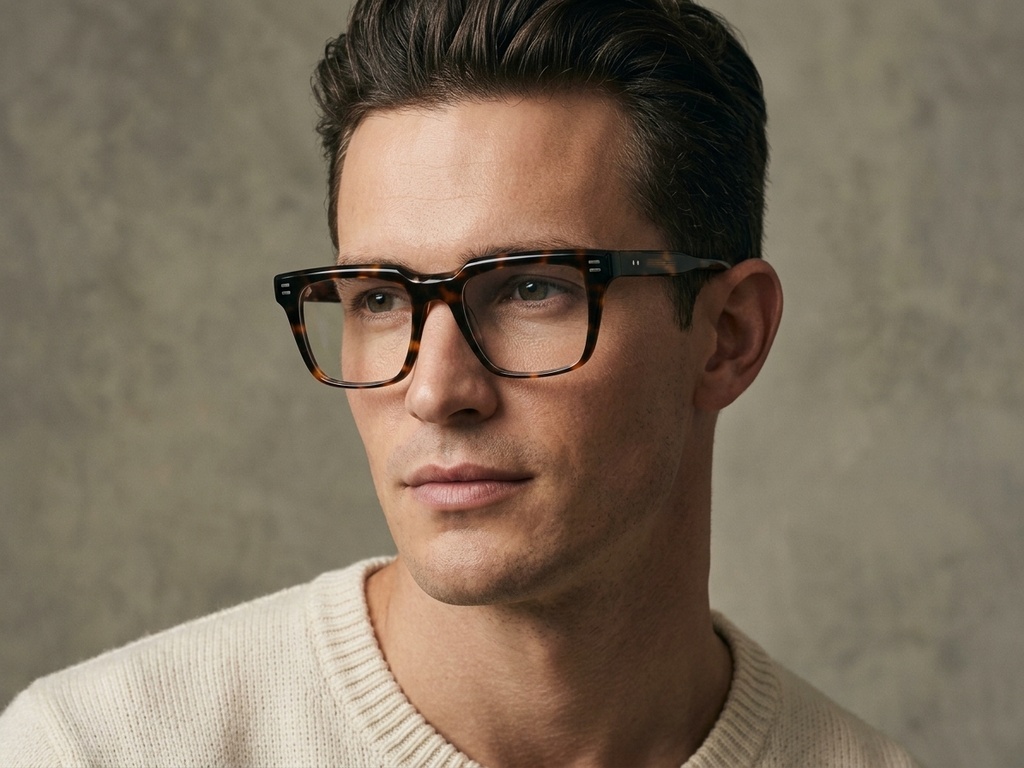BS2425-1772_Tortoiseshell_Rectangular_Acetate_Glasses-tryon_male