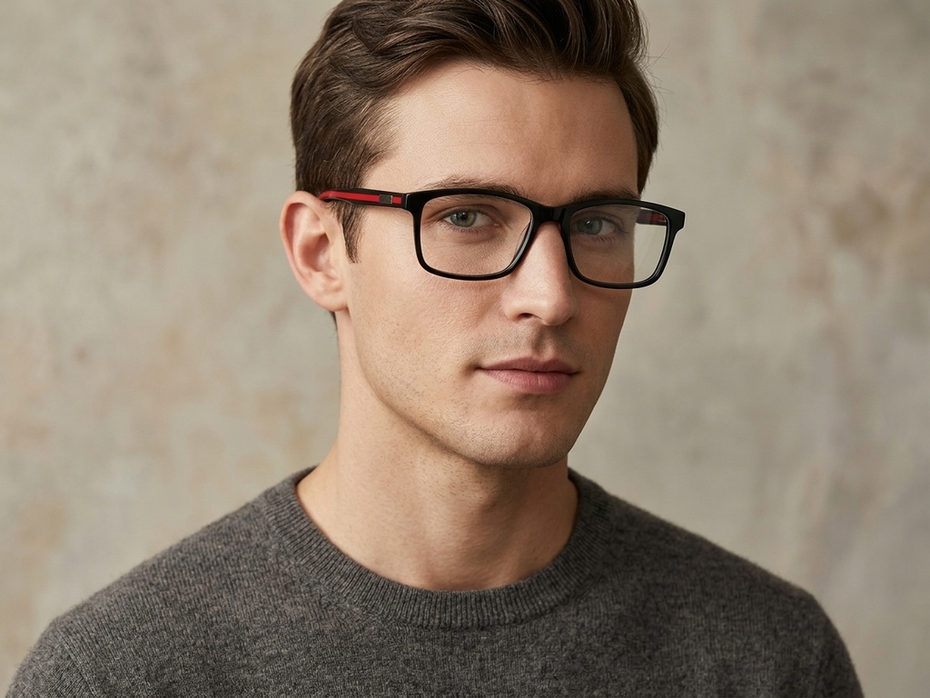 BS2425-1778_Black_Rectangular_Acetate_Glasses-tryon_male