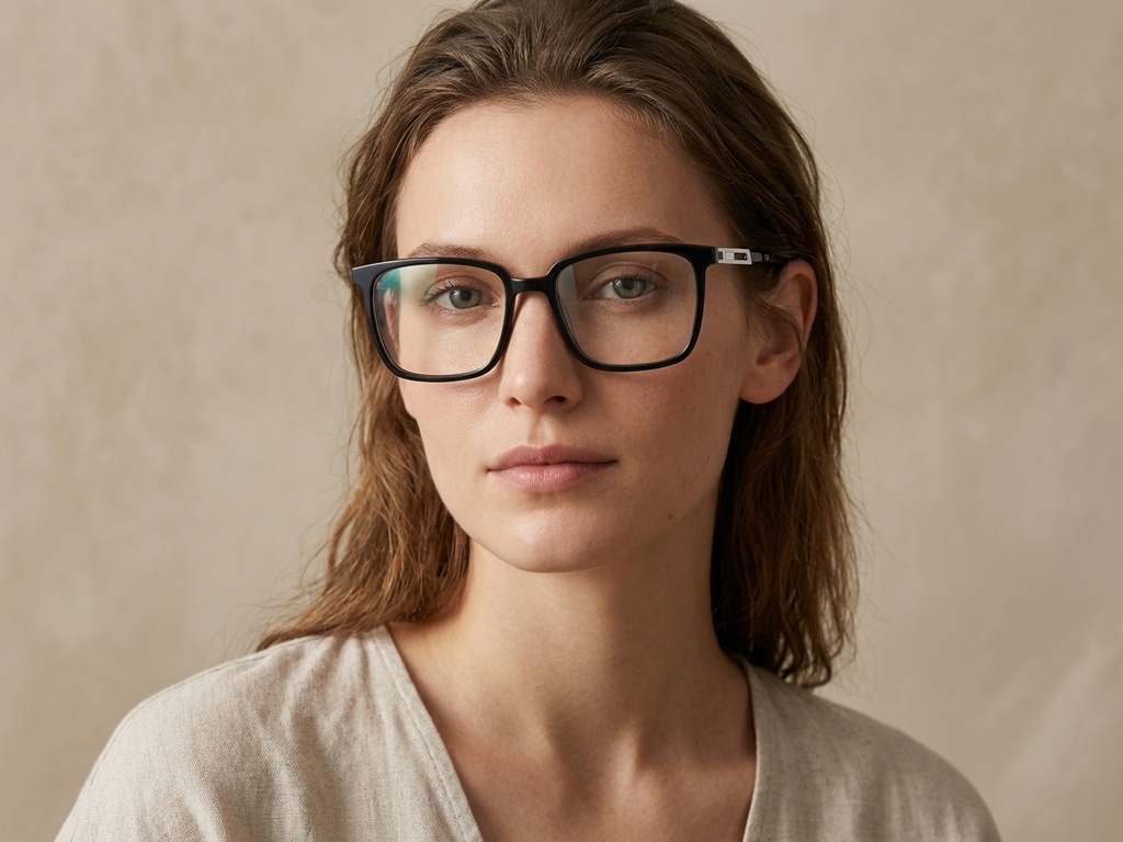 BS2425-1782_Black_Rectangular_Acetate_Glasses-tryon_female
