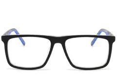 BS2425-1812_Black_Rectangular_Acetate_Glasses-front