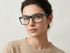 BS2425-1812_Black_Rectangular_Acetate_Glasses-tryon_female
