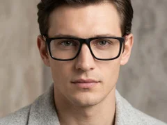 BS2425-1814_Black_Rectangular_Acetate_Glasses-tryon_male