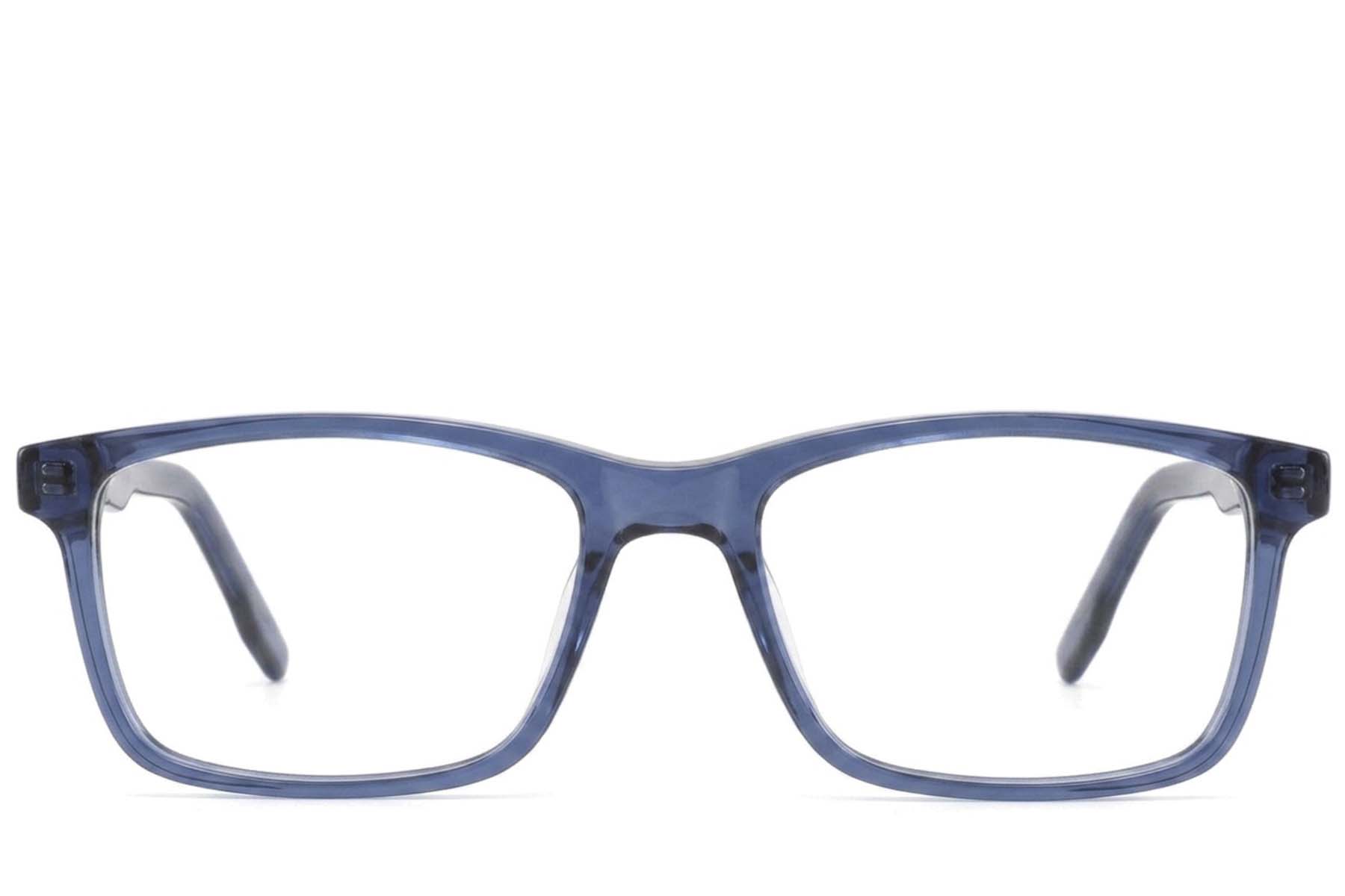 BS2425-1818_Blue_Rectangular_Acetate_Glasses-front