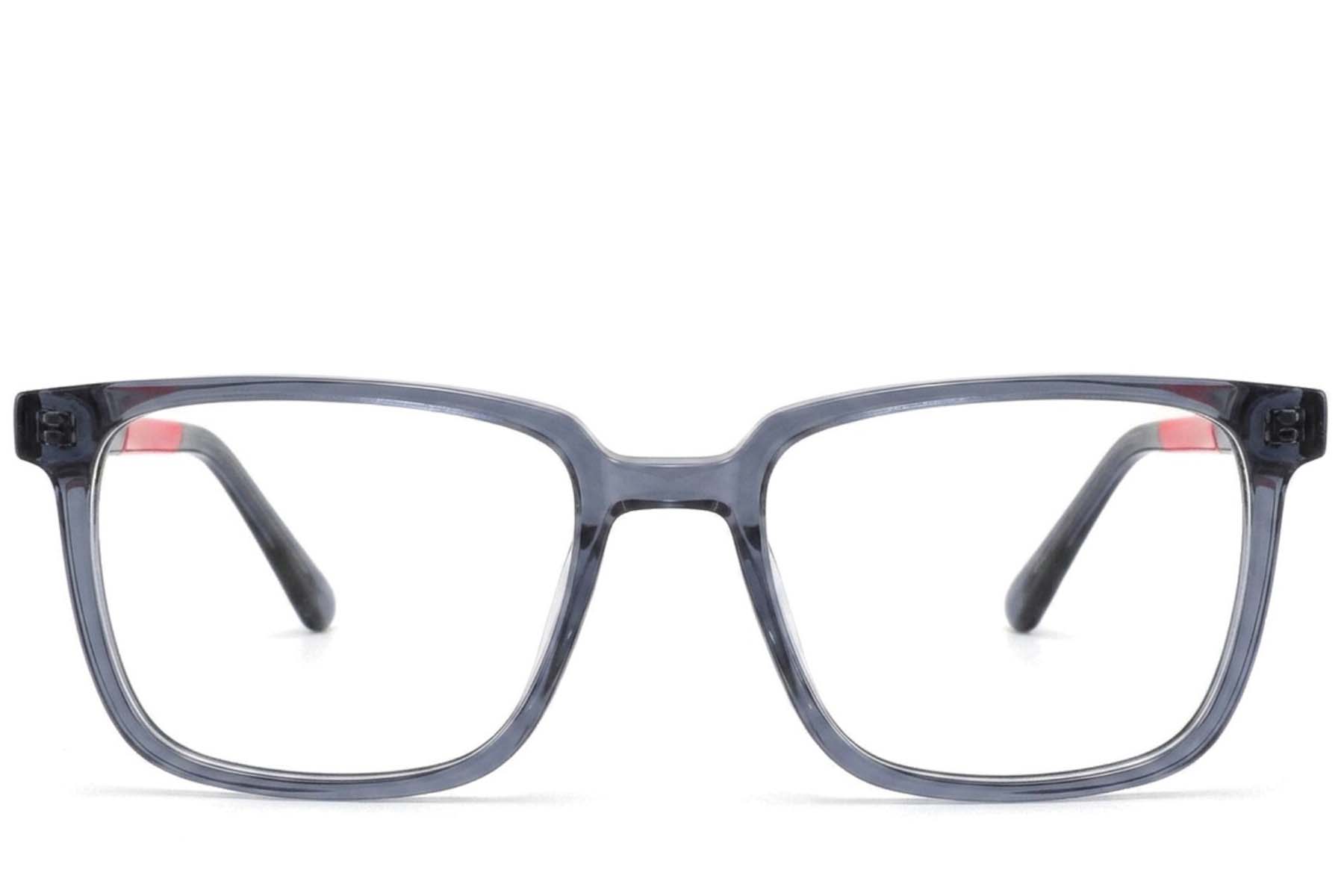 BS2425-1822_Blue_Rectangular_Acetate_Glasses-front