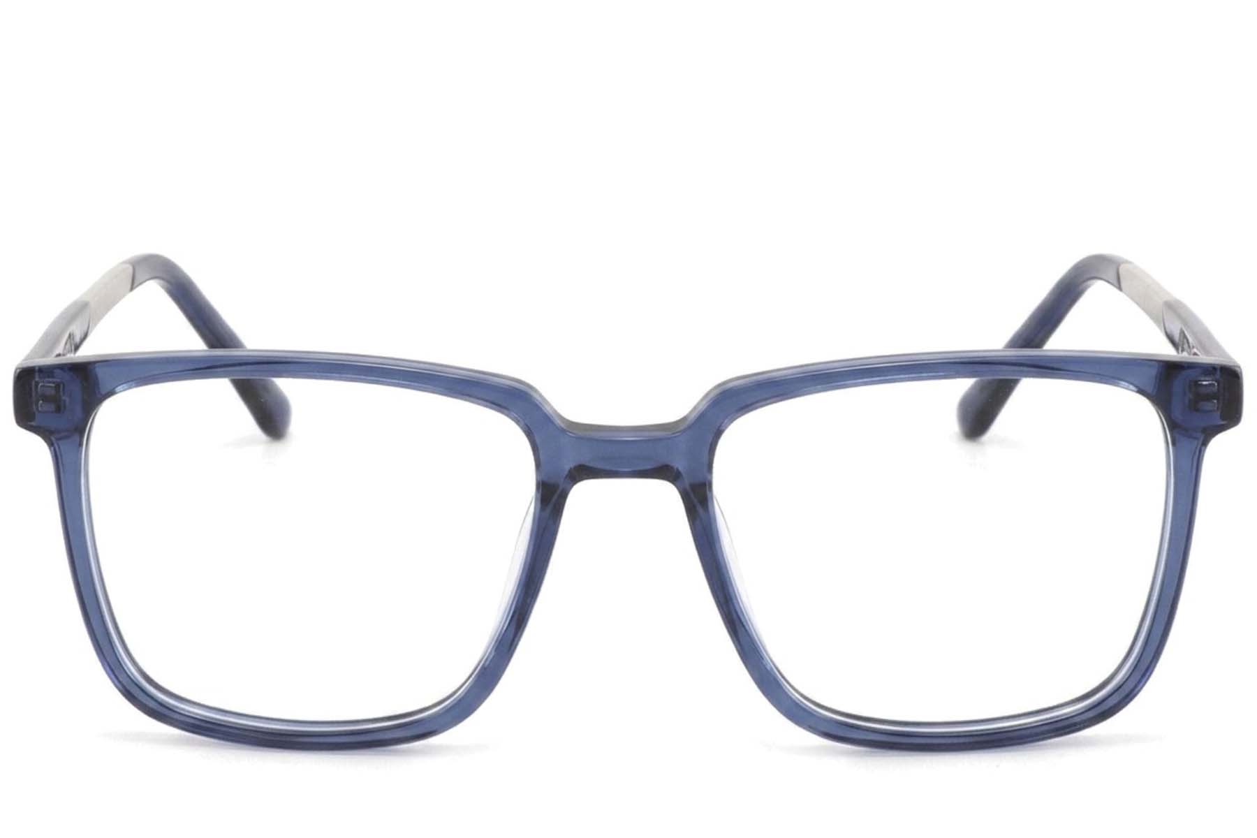 BS2425-1824_Blue_Rectangular_Acetate_Glasses-front