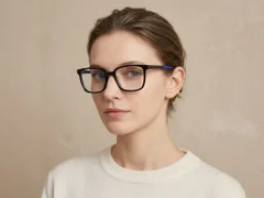 BS2425-1825_Black_Rectangular_Acetate_Glasses-tryon_female
