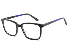 BS2425-1825_Black_Rectangular_Acetate_Glasses_corner