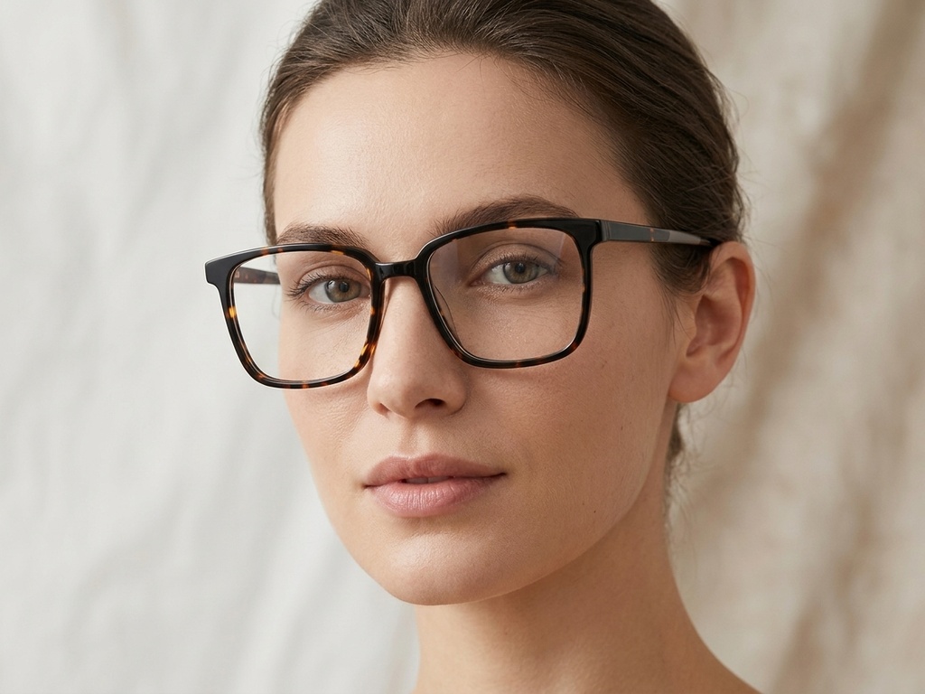 BS2425-1826_Tortoiseshell_Rectangular_Acetate_Glasses-tryon_female