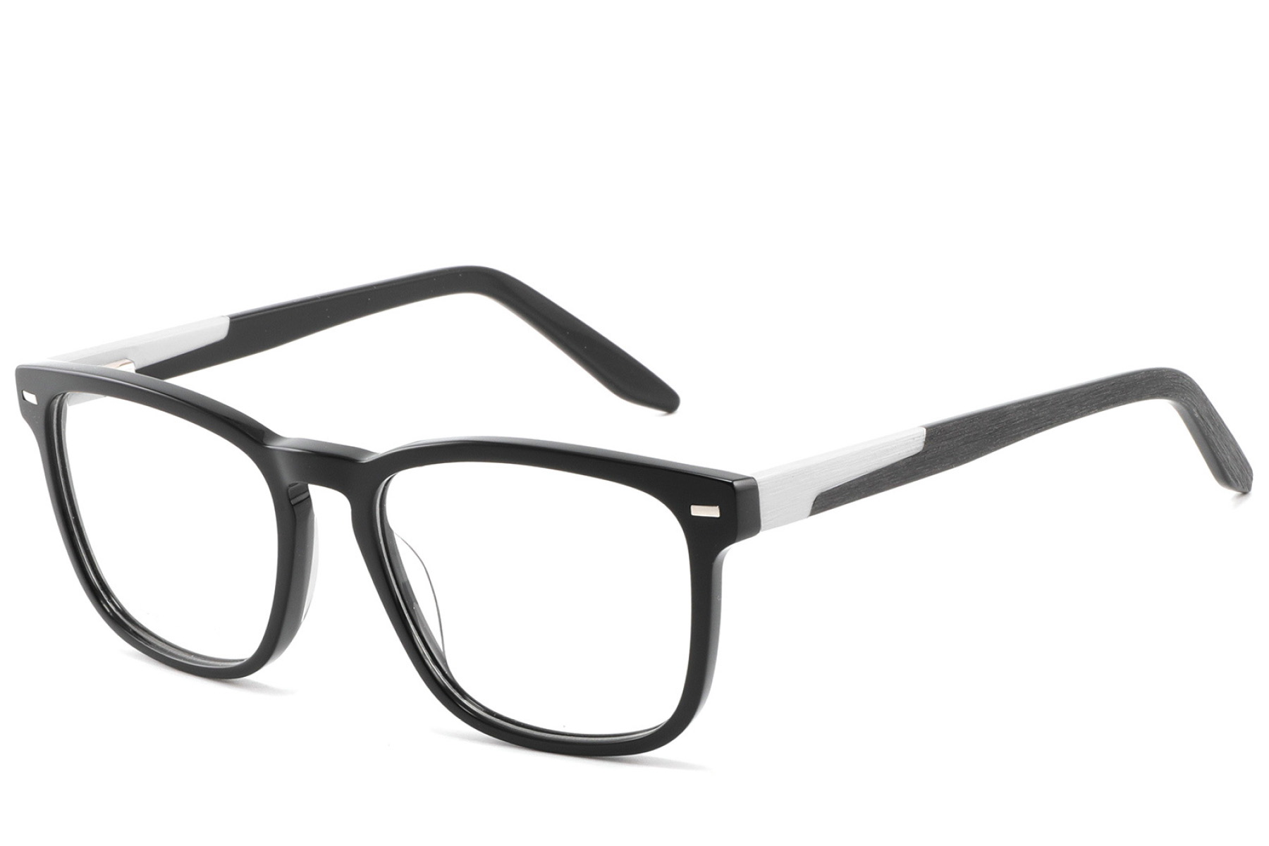 BS2425-1827_Black_Rectangular_Acetate_Glasses_corner