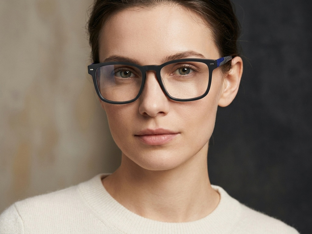 BS2425-1831_Black_Rectangular_Acetate_Glasses-tryon_female