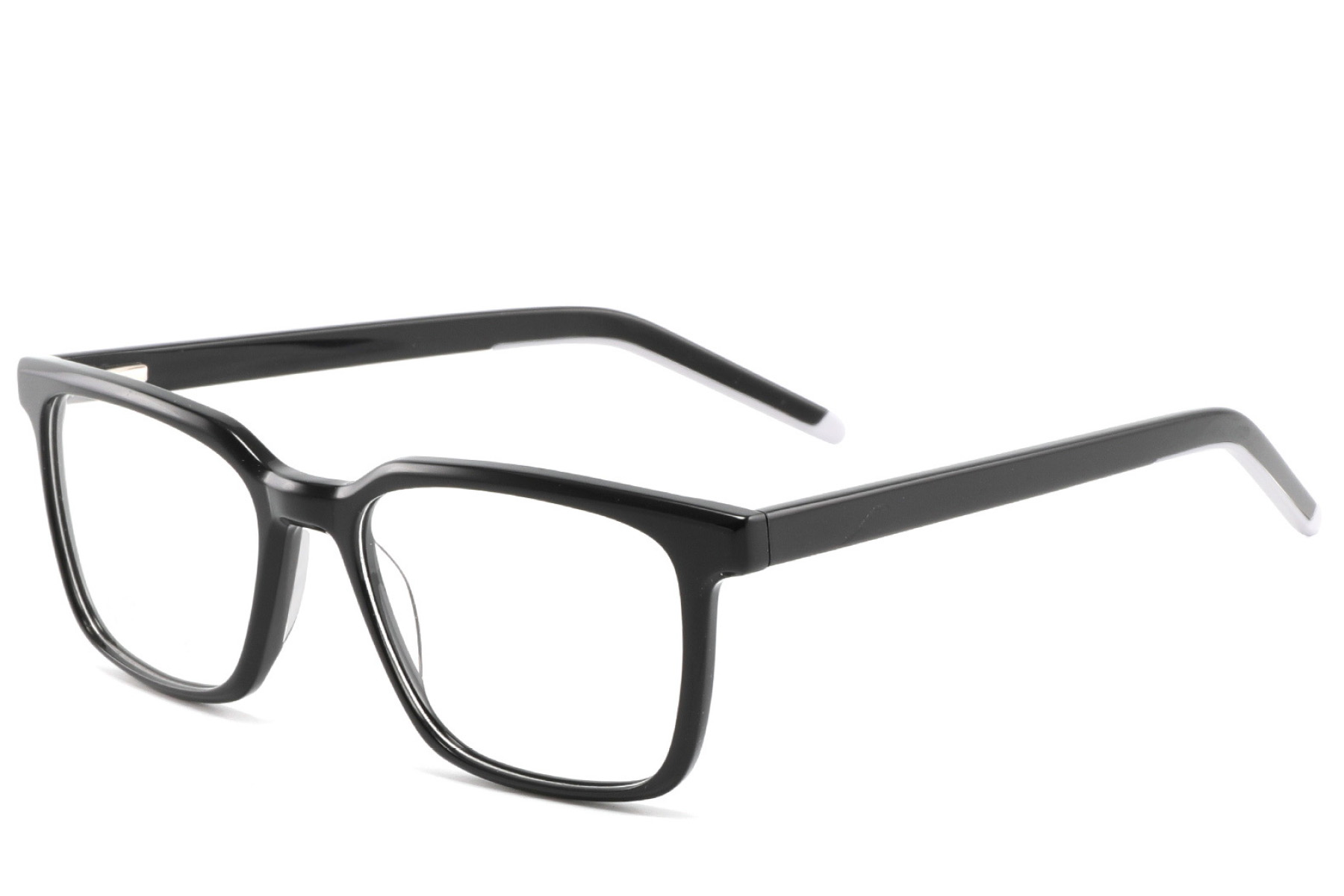 BS2425-1832_Black_Rectangular_Acetate_Glasses_corner