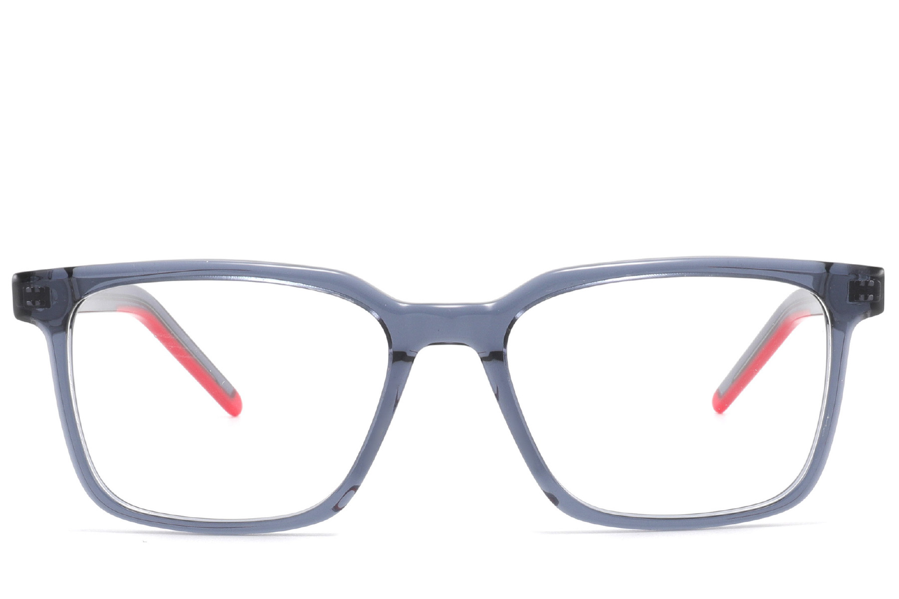 BS2425-1833_Blue_Rectangular_Acetate_Glasses_front