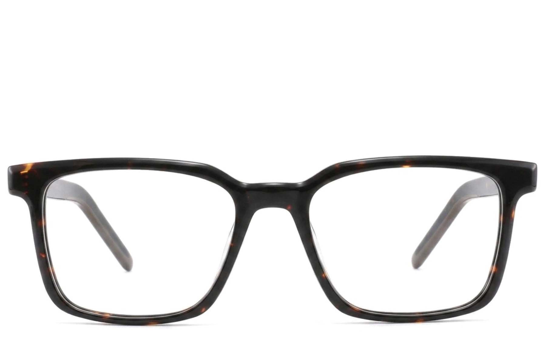 BS2425-1837_Tortoiseshell_Rectangular_Acetate_Glasses-front