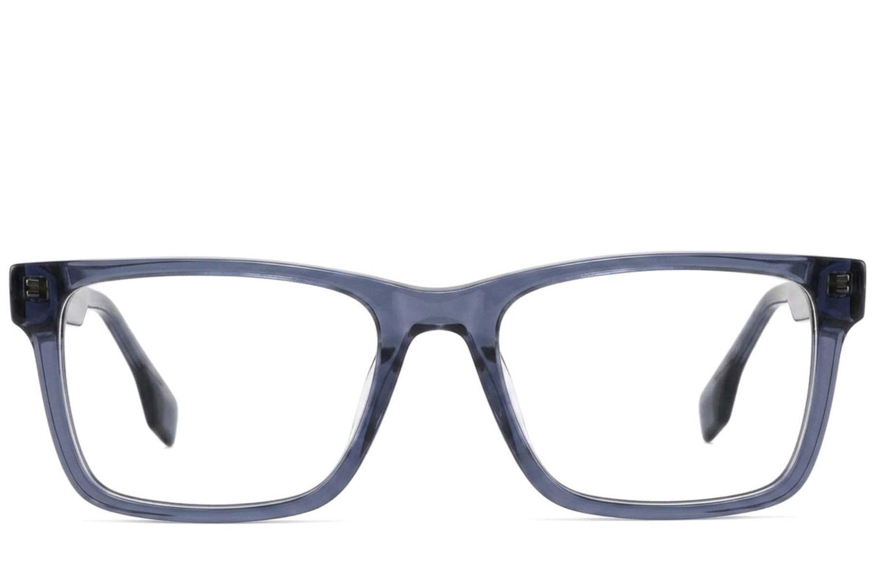 BS2425-1839_Blue_Rectangular_Acetate_Glasses-front