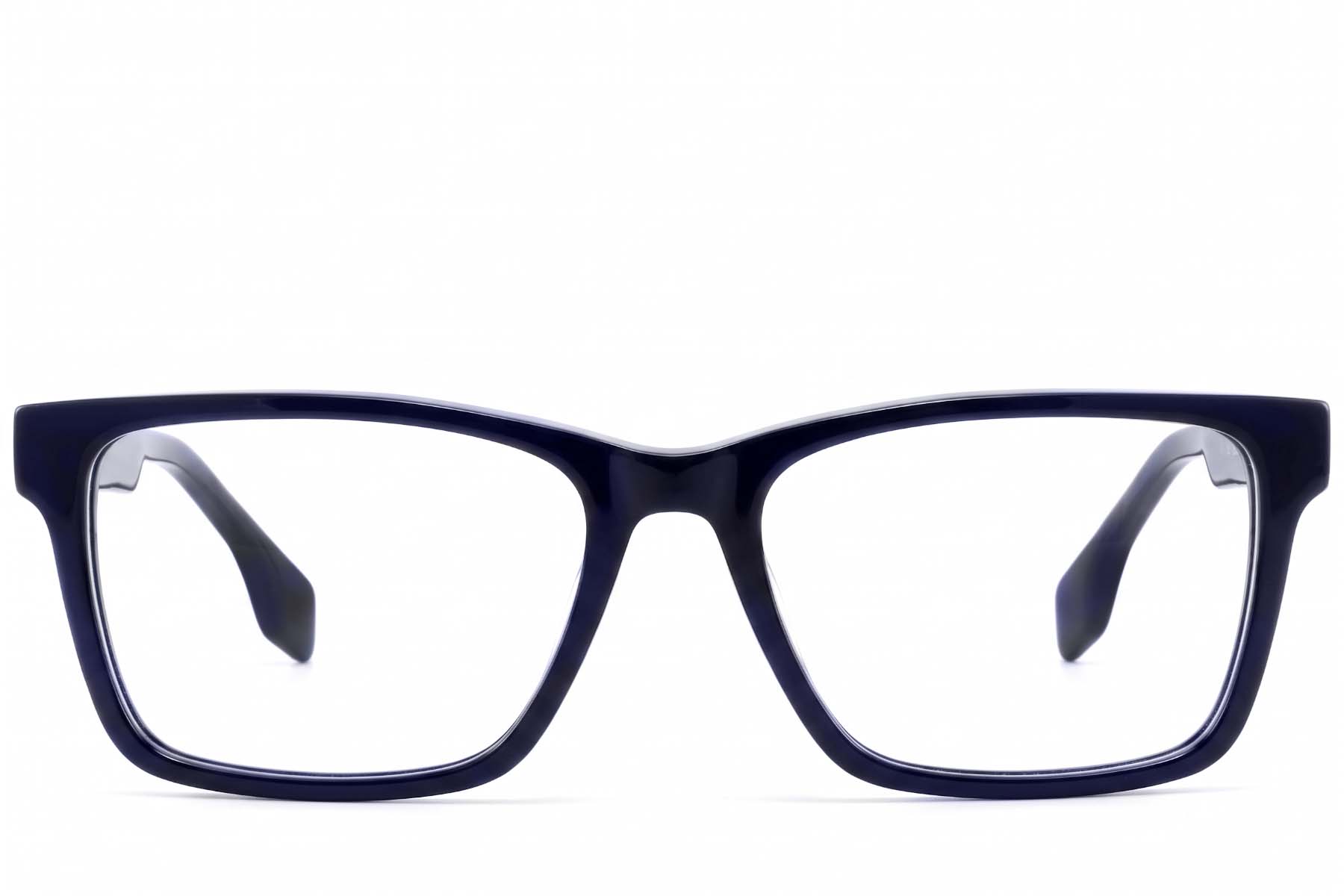 BS2425-1842_Blue_Rectangular_Acetate_Glasses-front