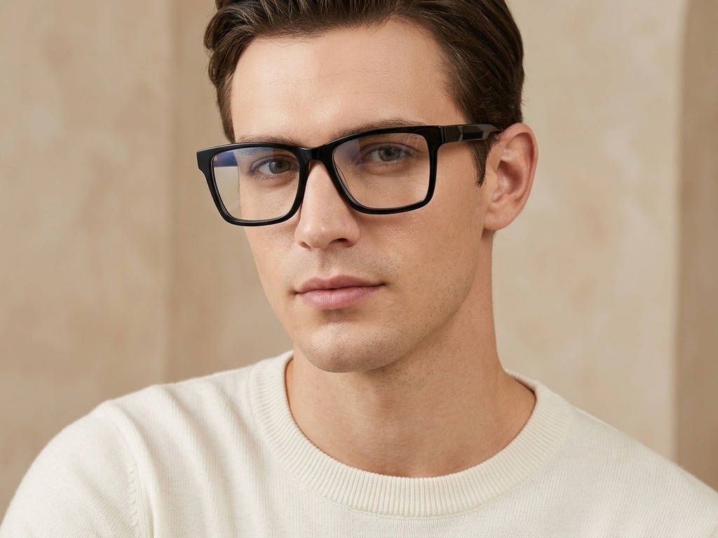 BS2425-1842_Blue_Rectangular_Acetate_Glasses-tryon_male