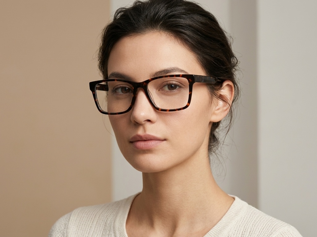 BS2425-1843_Tortoiseshell_Rectangular_Acetate_Glasses-tryon_female