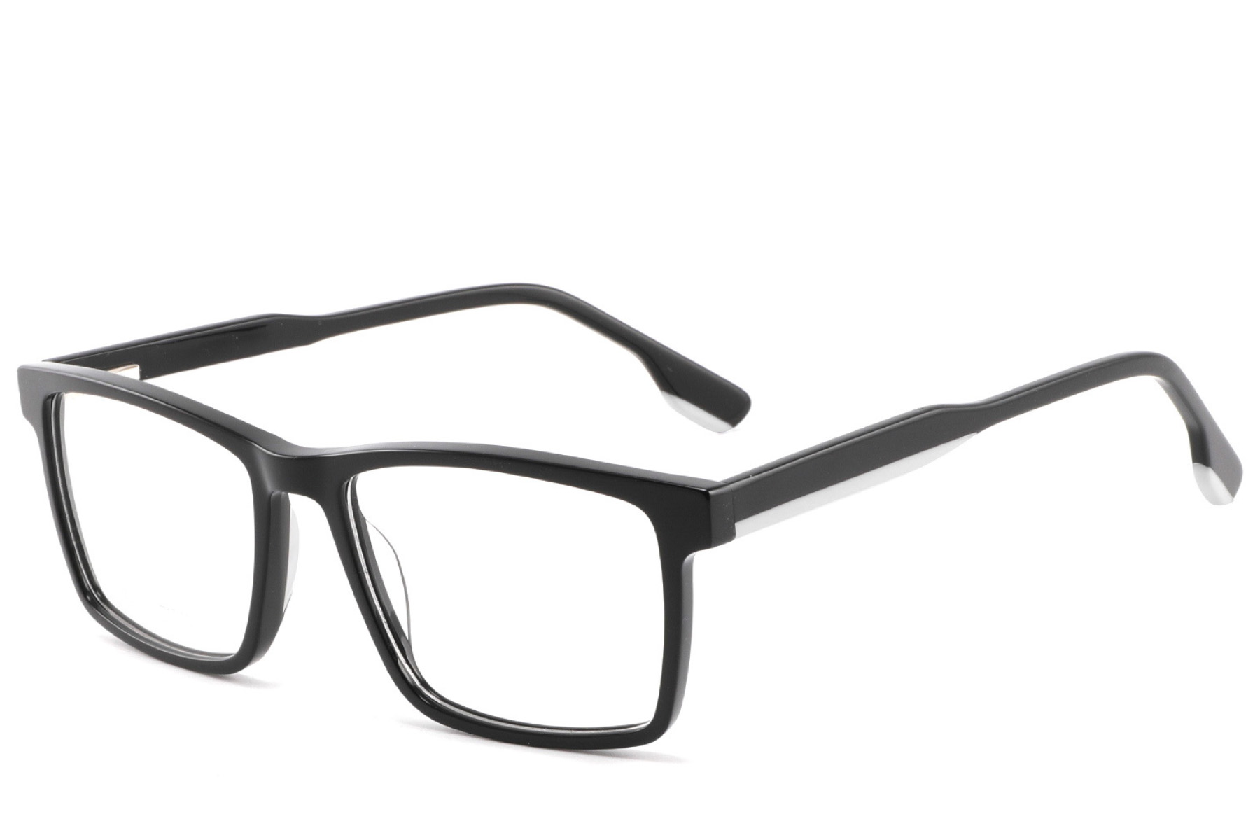 BS2425-1844_Black_Rectangular_Acetate_Glasses_corner
