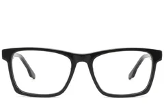BS2425-1850_Black_Rectangular_Acetate_Glasses-front