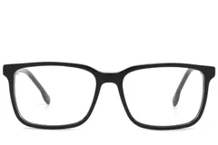 BS2425-1856_Black_Rectangular_Acetate_Glasses_front