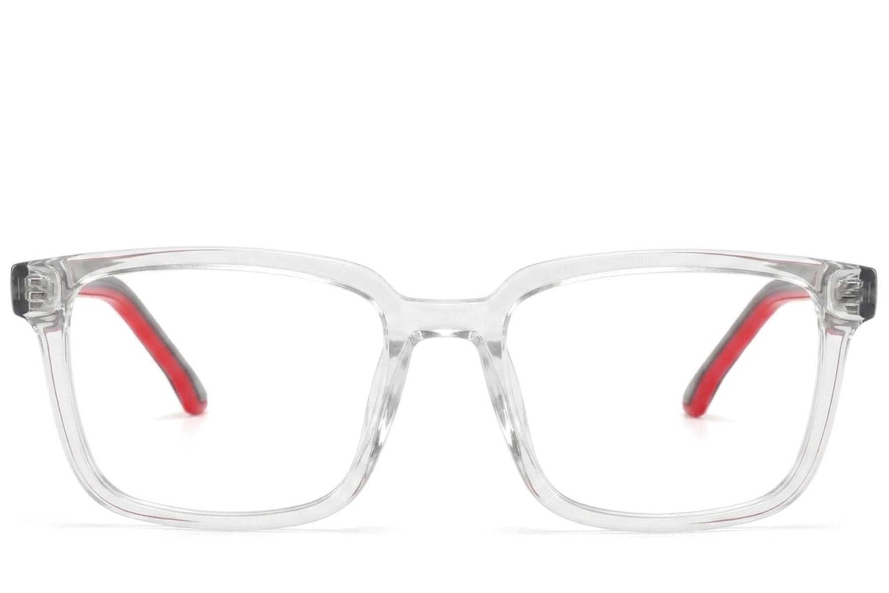 BS2425-1871_Transparent_Rectangular_Acetate_Glasses-front