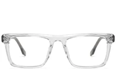 BS2425-1889_Transparent_Rectangular_Acetate_Glasses-front