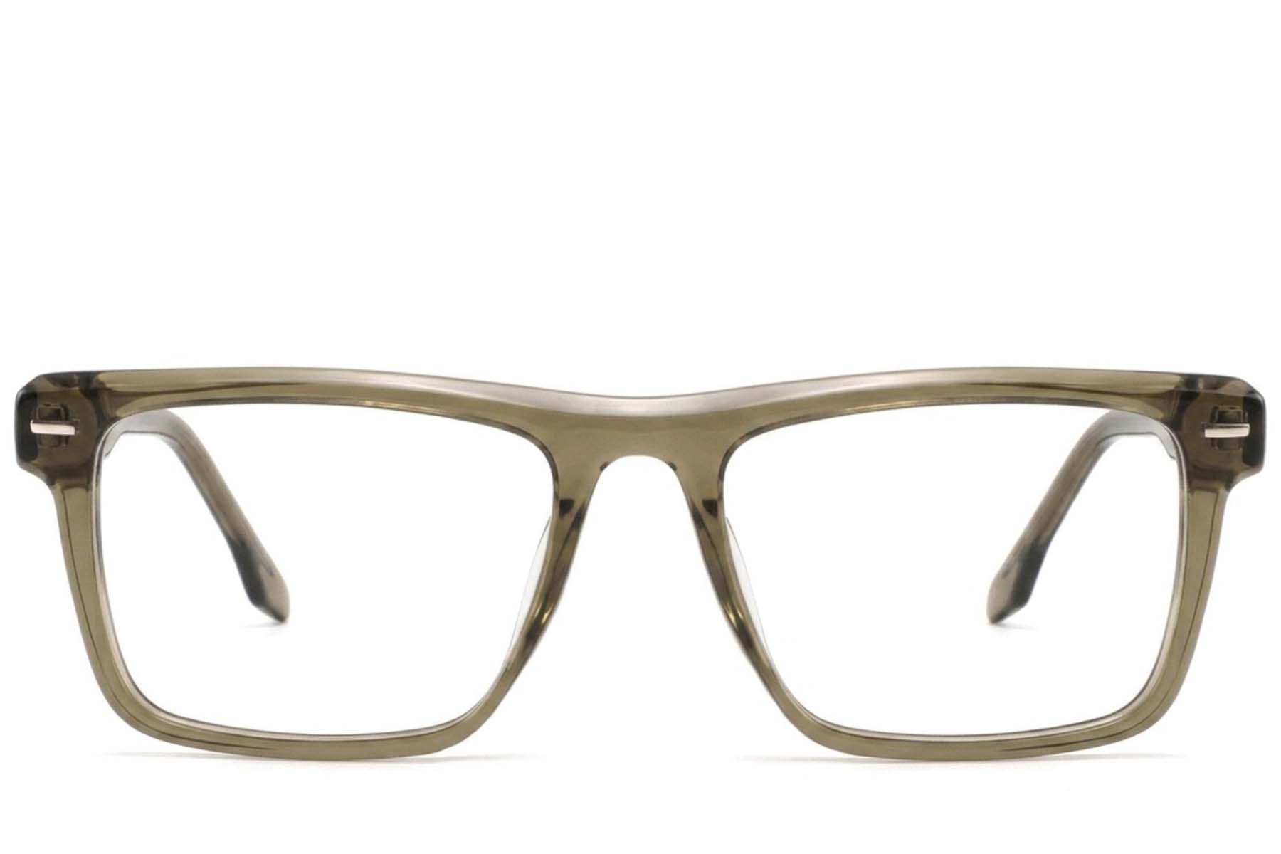 BS2425-1891_Green_Rectangular_Acetate_Glasses-front