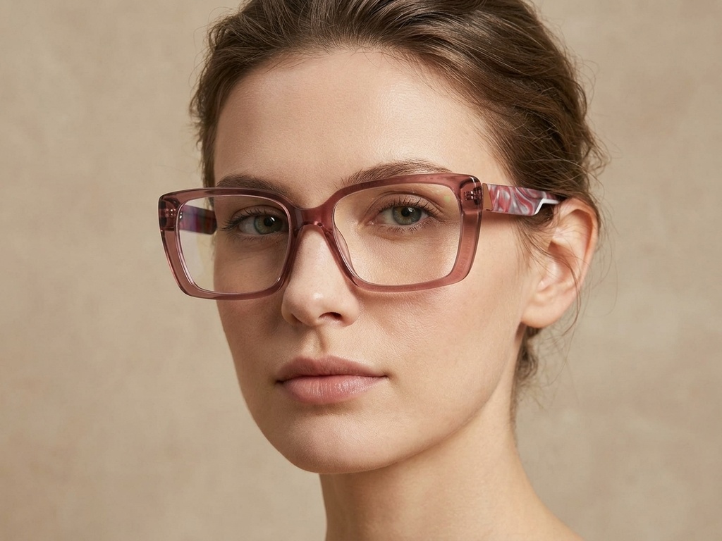 BS2425-1911_Pink_Rectangular_Acetate_Glasses-tryon_female
