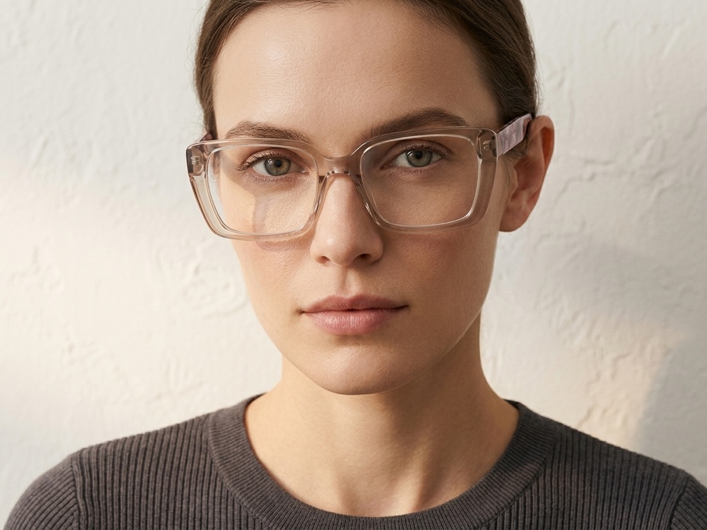 BS2425-1912_Brown_Rectangular_Acetate_Glasses-tryon_female