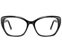 BS2425-1932_Black_Butterfly_Acetate_Glasses_front