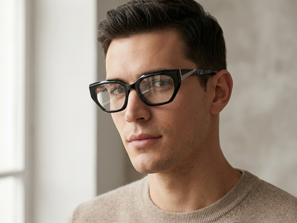 BS2425-1939_Black_Geometric_Acetate_Glasses-tryon_male