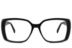 BS2425-1944_Black_Rectangular_Acetate_Glasses_front