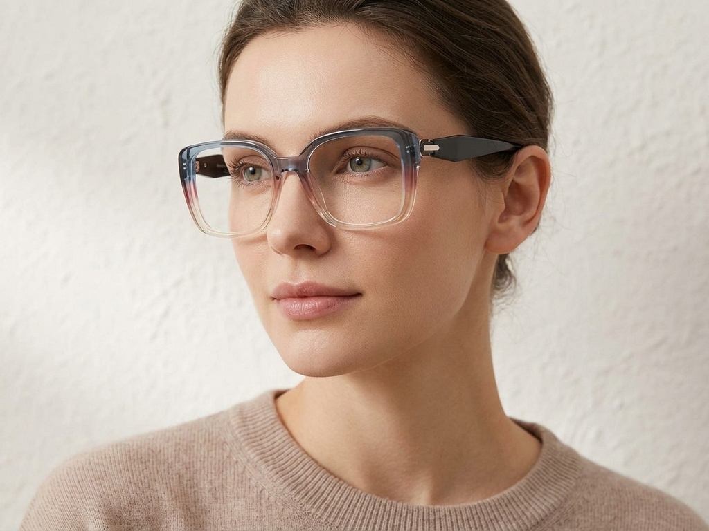 BS2425-1946_Blue_Rectangular_Acetate_Glasses-tryon_female