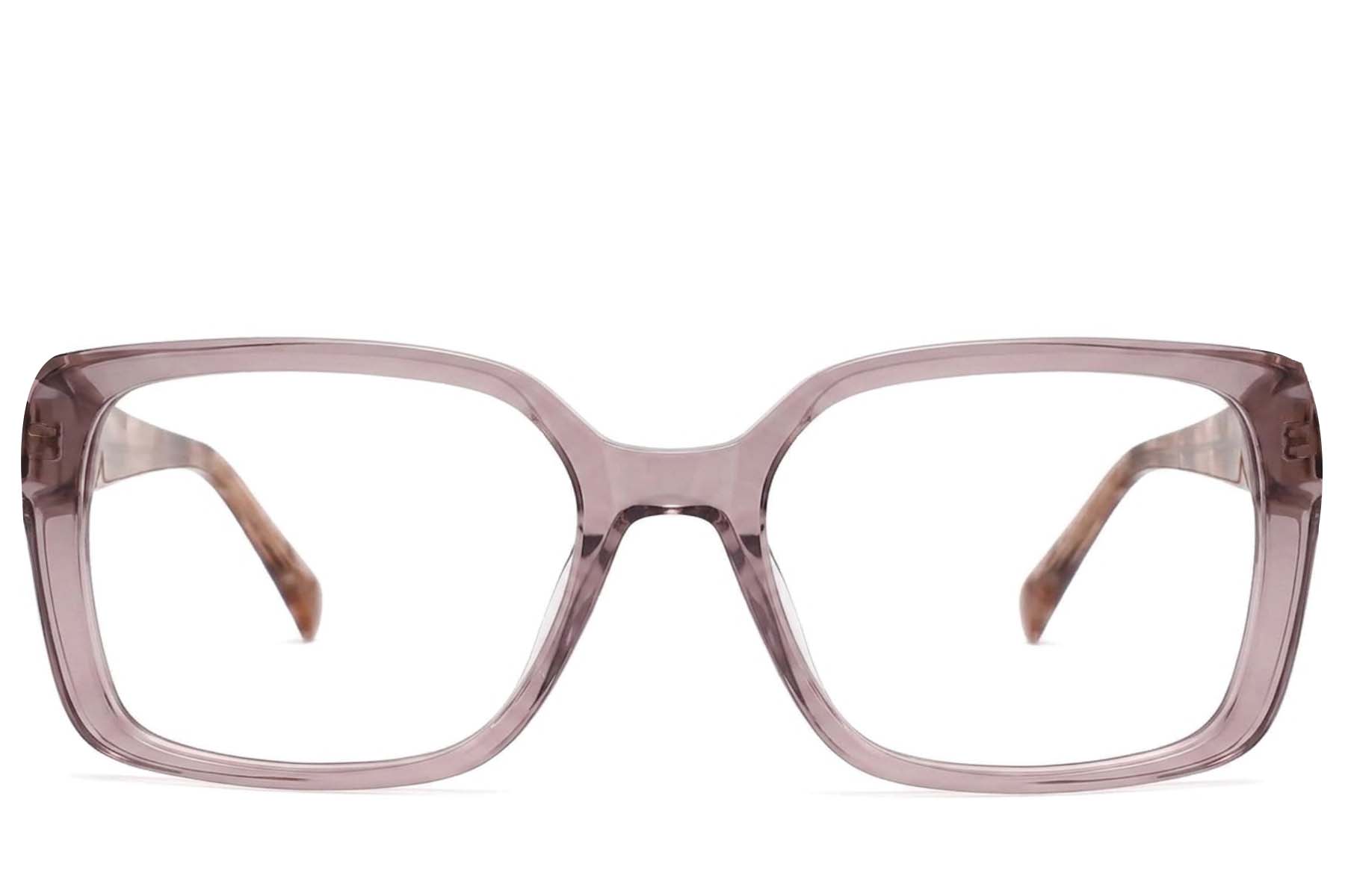 BS2425-1947_Pink_Rectangular_Acetate_Glasses-front