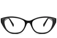 BS2425-1948_Black_Butterfly_Acetate_Glasses_front