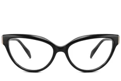 BS2425-1953_Black_Butterfly_Acetate_Glasses_front