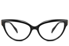 BS2425-1953_Black_Butterfly_Acetate_Glasses_front