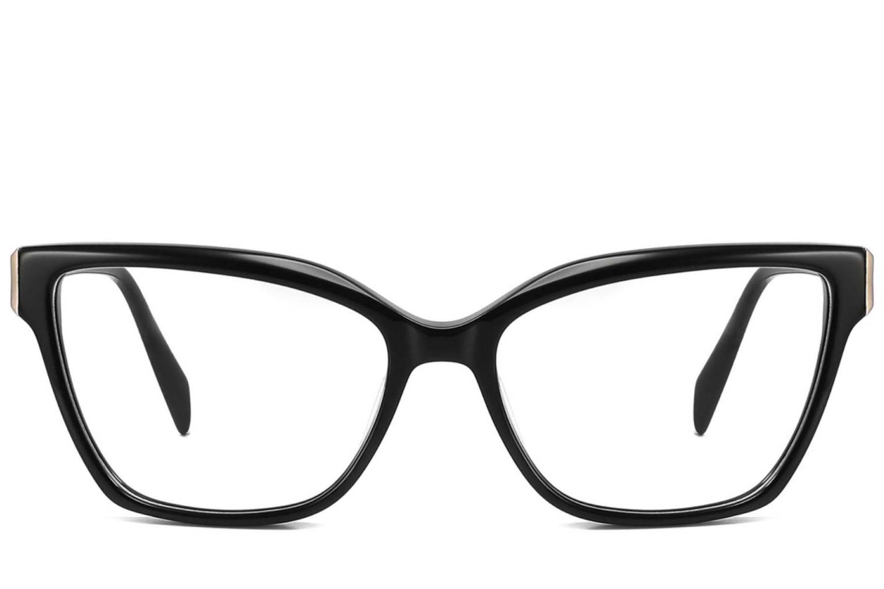 BS2425-1957_Black_Butterfly_Acetate_Glasses_front