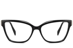 BS2425-1957_Black_Butterfly_Acetate_Glasses_front