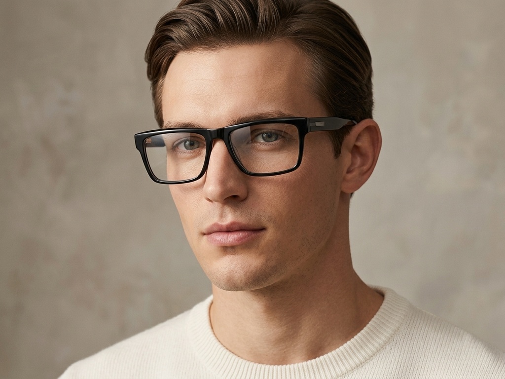 BS2425-1969_Black_Rectangular_Acetate_Glasses-tryon_male