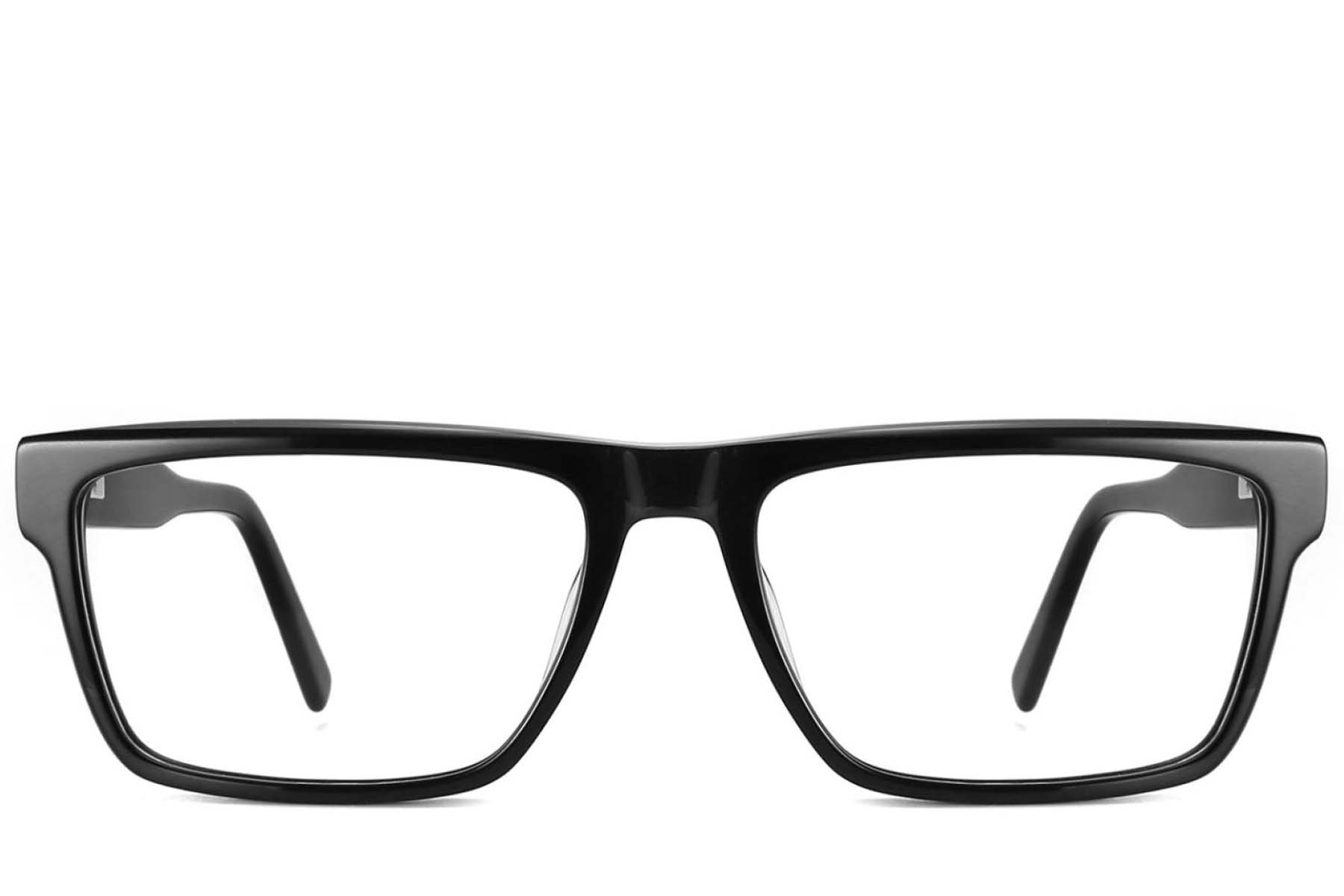BS2425-1969_Black_Rectangular_Acetate_Glasses_front