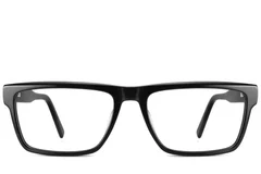 BS2425-1969_Black_Rectangular_Acetate_Glasses_front