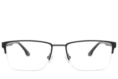 BS2425-1973_Black_Semi-rimless_Metal_Glasses_front