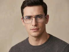 BS2425-1977_Black_Aviator_Metal_Glasses-tryon_male